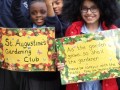 St. Augustine's Gardening Club sign