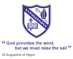 God provides the wind, but we must raise the sail - St Augustine of Hippo